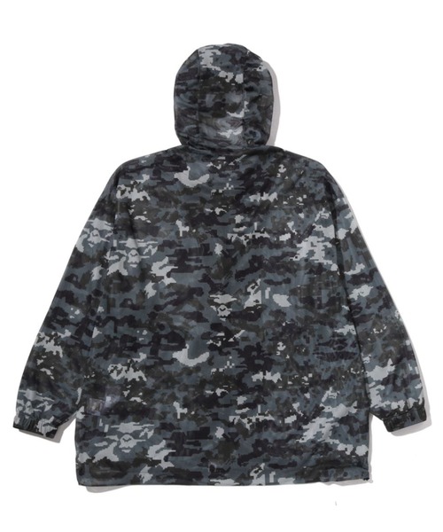 A BATHING APE(アベイシングエイプ)の「MULTI PIXEL CAMO MESH HOODIE JACKET(ミリタリージャケット・メンズ・ブラック・X-LARGE/SMALL/MEDIUM/XX-LARGE)」の2枚目の写真