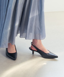 Noble | 《追加・NOBLE別注》オリジナルバックストラップヒール(パンプス)