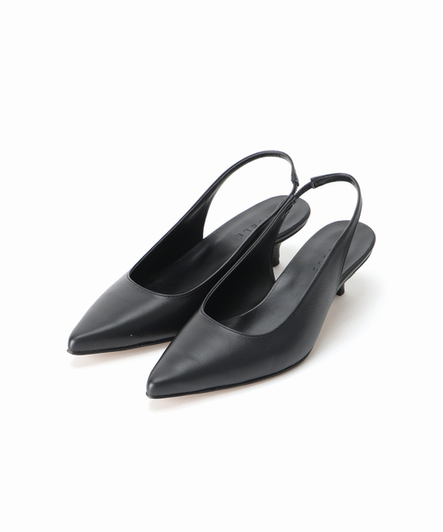 Noble（ノーブル）の「《追加・NOBLE別注》オリジナルバックストラップヒール（パンプス・レディース・ベージュ系その他/ブラック・25cm/24.5cm/24cm/23.5cm/23cm/22.5cm）」の3枚目の写真