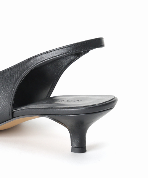 Noble（ノーブル）の「《追加・NOBLE別注》オリジナルバックストラップヒール（パンプス・レディース・ベージュ系その他/ブラック・25cm/24.5cm/24cm/23.5cm/23cm/22.5cm）」の7枚目の写真