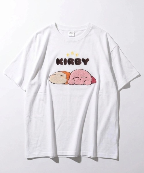 MARUKAWA（マルカワ）の「2026SS Kirby’s Dream Land/星のカービィ オーバーサイズ キャラクター サガラ刺繍 半袖Tシャツ（Tシャツ/カットソー・レディース・ブルー/ブラック/イエロー/ホワイト・M/L）」の5枚目の写真