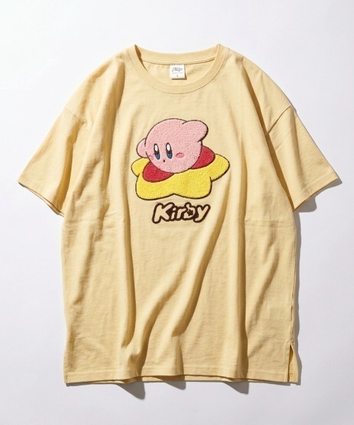 MARUKAWA（マルカワ）の「2026SS Kirby’s Dream Land/星のカービィ オーバーサイズ キャラクター サガラ刺繍 半袖Tシャツ（Tシャツ/カットソー・レディース・ブルー/ブラック/イエロー/ホワイト・M/L）」の7枚目の写真