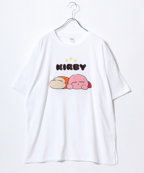MARUKAWA（マルカワ）の「2026SS Kirby’s Dream Land/星のカービィ オーバーサイズ キャラクター サガラ刺繍 半袖Tシャツ（Tシャツ/カットソー・レディース・ブルー/ブラック/イエロー/ホワイト・M/L）」の10枚目の写真