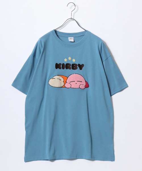 MARUKAWA（マルカワ）の「2026SS Kirby’s Dream Land/星のカービィ オーバーサイズ キャラクター サガラ刺繍 半袖Tシャツ（Tシャツ/カットソー・レディース・ブルー/ブラック/イエロー/ホワイト・M/L）」の12枚目の写真