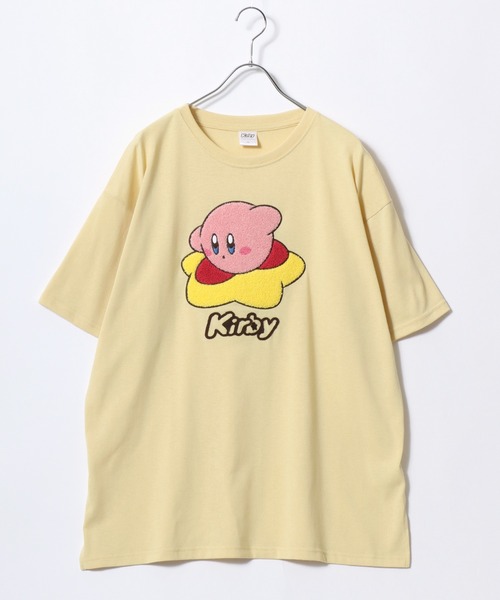 MARUKAWA（マルカワ）の「2026SS Kirby’s Dream Land/星のカービィ オーバーサイズ キャラクター サガラ刺繍 半袖Tシャツ（Tシャツ/カットソー・レディース・ブルー/ブラック/イエロー/ホワイト・M/L）」の14枚目の写真