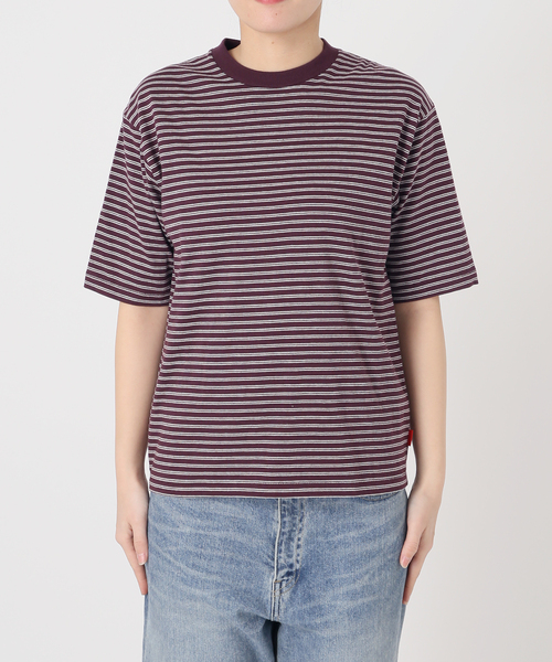 Healthknit/ヘルスニット classic border cn ss（Tシャツ/カットソー