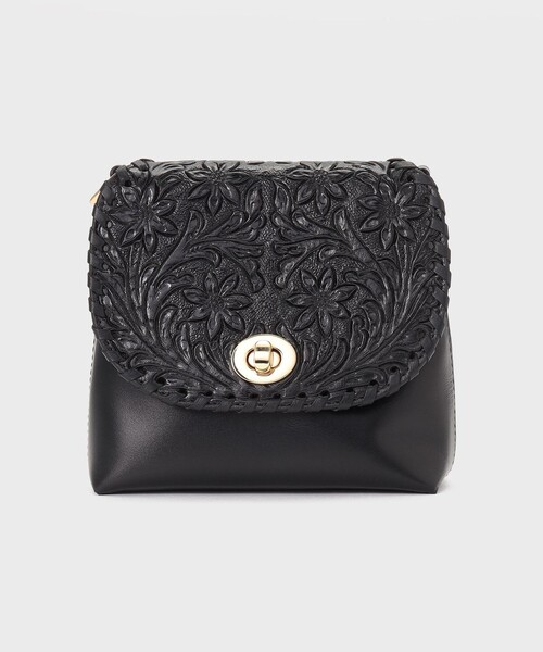 CARVING TRIBES(カービングトライブス)の「MiniShoulderbag(ショルダーバッグ・レディース・ブラック/レッド/ゴールド・FREE)」の6枚目の写真