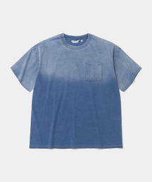 denim oversized t-shirt indigo blue