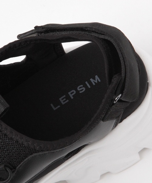 LEPSIM（レプシィム）の「ボリュームスニーカーサンダル　647407（サンダル・レディース・アイボリー/ブラック・MEDIUM/LARGE）」の12枚目の写真
