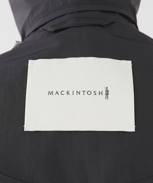 IENA（イエナ）の「MACKINTOSH/マッキントッシュ HUMBIE MB コート L261HI1158ALKL（ステンカラーコート・レディース・ホワイト/ブラック・38/36）」の11枚目の写真