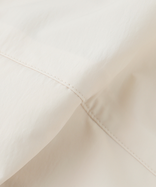 IENA（イエナ）の「MACKINTOSH/マッキントッシュ HUMBIE MB コート L261HI1158ALKL（ステンカラーコート・レディース・ホワイト/ブラック・38/36）」の14枚目の写真