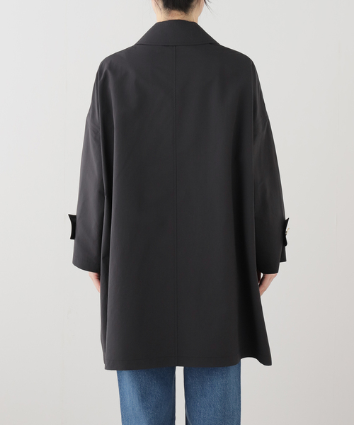 IENA（イエナ）の「MACKINTOSH/マッキントッシュ HUMBIE MB コート L261HI1158ALKL（ステンカラーコート・レディース・ホワイト/ブラック・38/36）」の17枚目の写真