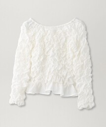 BIANCA（ビアンカ）の「【1枚で着映え】スクエアシャーリングブラウス（シャツ/ブラウス）」