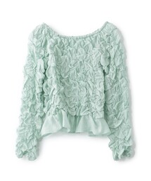 BIANCA（ビアンカ）の「【1枚で着映え】スクエアシャーリングブラウス（シャツ/ブラウス）」