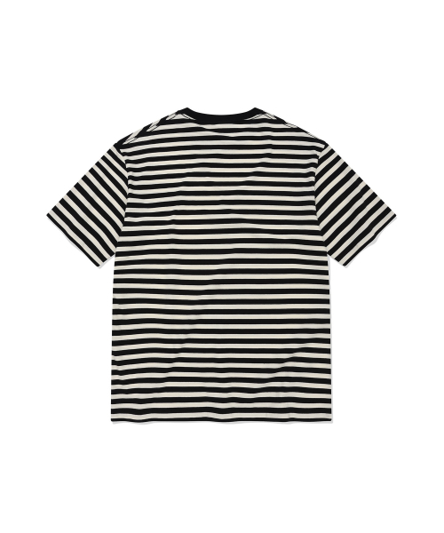 Wacky WiLLy(ワッキーウィリー)の「ベーシックストライプ半袖Tシャツブラック(Tシャツ/カットソー・レディース・その他・MEDIUM/LARGE/X-LARGE/XX-LARGE/SMALL/X-SMALL)」の3枚目の写真
