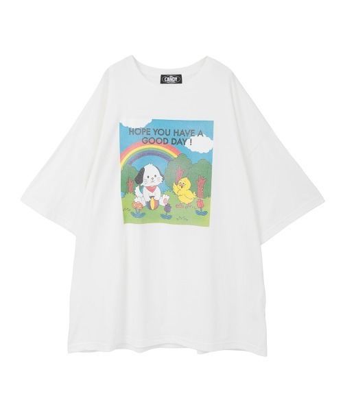 セール】GOOD DAY BIG BIG Tシャツ（Tシャツ/カットソー）｜Candy