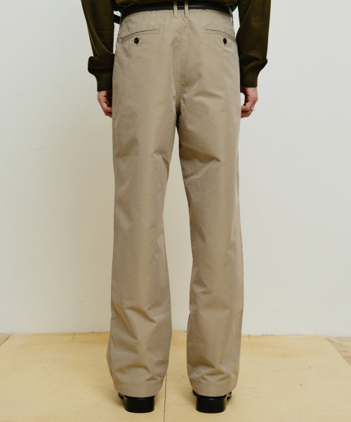 MINAV（ミナブ）の「ツーピンタックコットンチノパンツ[サンドグレー]（その他パンツ・メンズ・その他・SMALL/MEDIUM/LARGE/X-LARGE）」の2枚目の写真