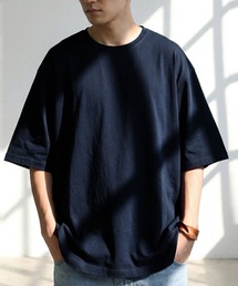 antiqua（アンティカ）の「綿100 五分袖 汗染み Tシャツ（Tシャツ/カットソー）」