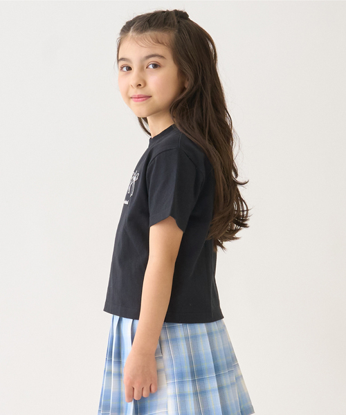 minimal(ミニマル)の「【プチプラ】【綿100%】バックハート・ドーナツプリント半袖Tシャツ(Tシャツ/カットソー・キッズ・ネイビー/ラベンダー/ピンク/レッド/ブラック/オフホワイト・120cm/90cm/140cm/130cm/110cm/100cm)」の14枚目の写真