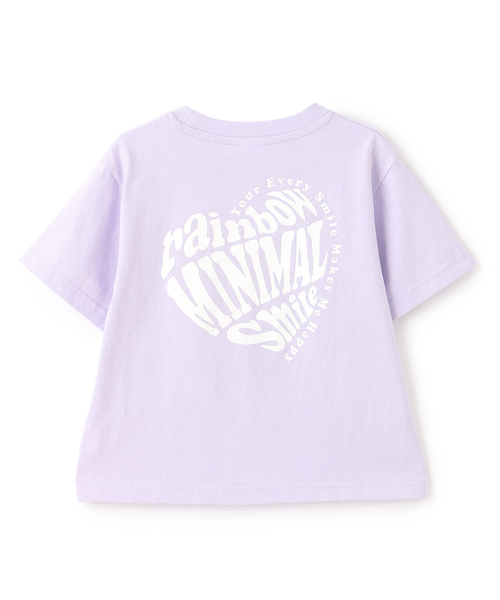 minimal(ミニマル)の「【プチプラ】【綿100%】バックハート・ドーナツプリント半袖Tシャツ(Tシャツ/カットソー・キッズ・ネイビー/ラベンダー/ピンク/レッド/ブラック/オフホワイト・120cm/90cm/140cm/130cm/110cm/100cm)」の22枚目の写真