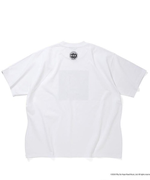 CITY COUNTRY CITY(シティーカントリーシティー)の「BOB MARLEY COTTON T-SHIRT(Tシャツ/カットソー・メンズ・ブラック/ホワイト・MEDIUM/SMALL)」の3枚目の写真