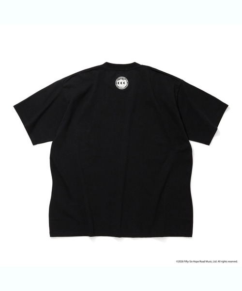CITY COUNTRY CITY(シティーカントリーシティー)の「BOB MARLEY COTTON T-SHIRT(Tシャツ/カットソー・メンズ・ブラック/ホワイト・MEDIUM/SMALL)」の6枚目の写真
