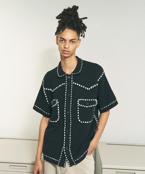 PHINGERIN（フィンガリン）の「SUMMER PG1 WESTERN SHIRT（シャツ/ブラウス・メンズ・レッド/ブラック/ネイビー・LARGE/MEDIUM）」の2枚目の写真