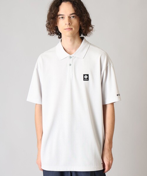 Columbia（コロンビア）の「速乾 Columbia/ ビーボウル ショートスリーブ ポロ /コロンビア（ポロシャツ・メンズ・ブラック/ネイビー/ブラック系その他/グレー・L/S/M/XL）」の3枚目の写真