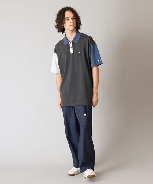 Columbia（コロンビア）の「速乾 Columbia/ ビーボウル ショートスリーブ ポロ /コロンビア（ポロシャツ・メンズ・ブラック/ネイビー/ブラック系その他/グレー・L/S/M/XL）」の19枚目の写真