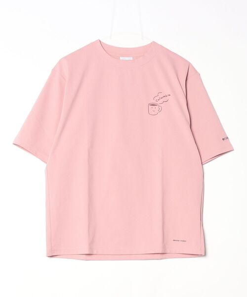 Columbia（コロンビア）の「【別注】コロンビア   マーティンフォールズグラフィックショートスリーブTシャツ 限定コラボ（Tシャツ/カットソー・レディース・スモークピンク/アイボリー・S/M/L/XL）」の5枚目の写真