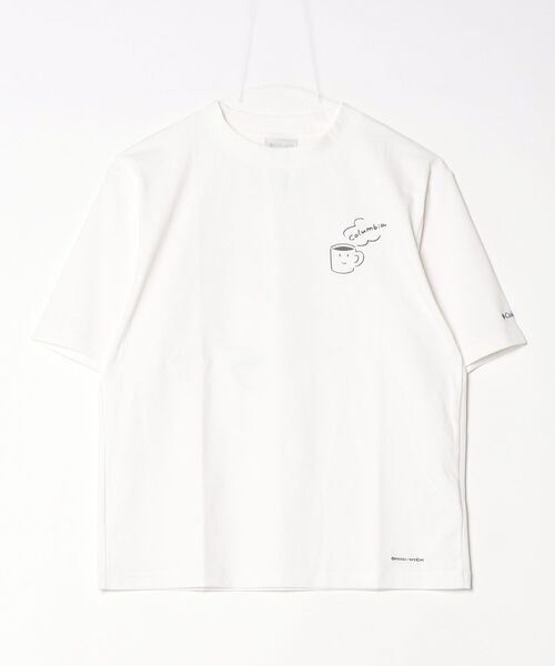 Columbia（コロンビア）の「【別注】コロンビア   マーティンフォールズグラフィックショートスリーブTシャツ 限定コラボ（Tシャツ/カットソー・レディース・スモークピンク/アイボリー・S/M/L/XL）」の4枚目の写真