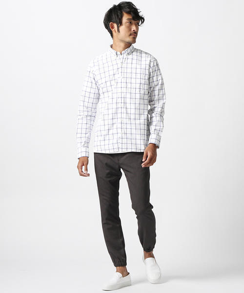 BEAMS（ビームス）の「BEAMS / TR ストレッチ イージーパンツ（その他パンツ・メンズ・ライトグレー/チャコールグレー/ネイビー・SMALL/X-LARGE/LARGE/MEDIUM）」の11枚目の写真