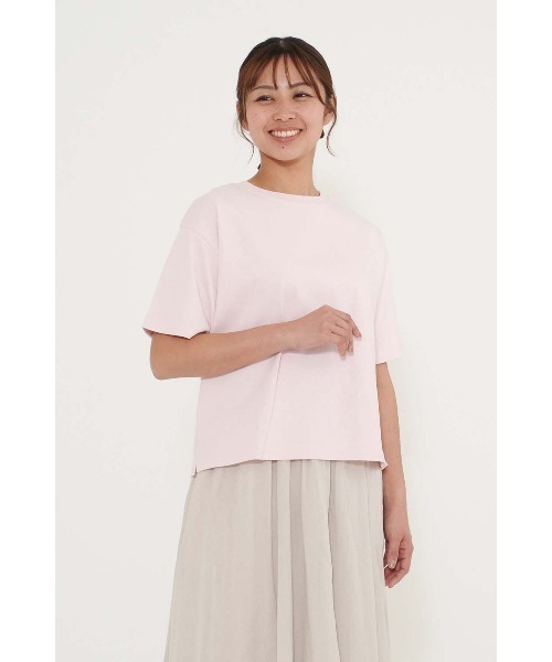 HEART MARKET（ハートマーケット）の「NEW ワイドなT（Tシャツ/カットソー・レディース・チャコール/ナチュラル/ブラック/ライム/ピンク/ライトパープル/ホワイト/ブラック系・SMALL/MEDIUM/LARGE）」の8枚目の写真