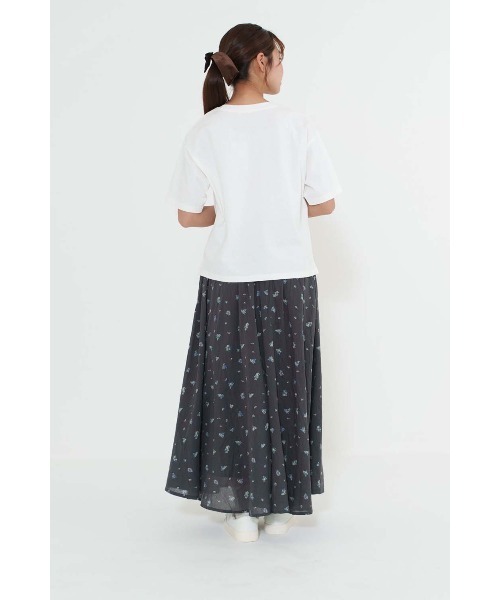 HEART MARKET（ハートマーケット）の「NEW ワイドなT（Tシャツ/カットソー・レディース・チャコール/ナチュラル/ブラック/ライム/ピンク/ライトパープル/ホワイト/ブラック系・SMALL/MEDIUM/LARGE）」の11枚目の写真