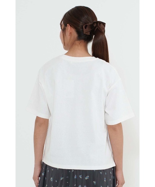 HEART MARKET（ハートマーケット）の「NEW ワイドなT（Tシャツ/カットソー・レディース・チャコール/ナチュラル/ブラック/ライム/ピンク/ライトパープル/ホワイト/ブラック系・SMALL/MEDIUM/LARGE）」の14枚目の写真