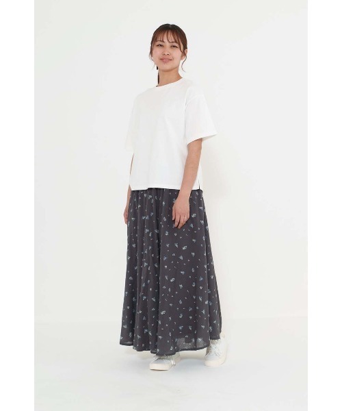 HEART MARKET（ハートマーケット）の「NEW ワイドなT（Tシャツ/カットソー・レディース・チャコール/ナチュラル/ブラック/ライム/ピンク/ライトパープル/ホワイト/ブラック系・SMALL/MEDIUM/LARGE）」の9枚目の写真