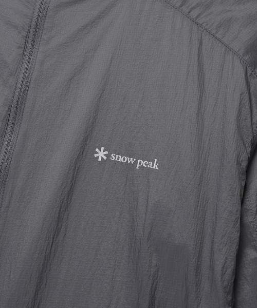 Snow Peak(スノーピーク)の「Snow Peak / Picolite Ultra-Light Windbreaker ピコライト超軽量ウィンドブレーカー 海外限定(マウンテンパーカー・メンズ・グレー/ダークネイビー・M/L)」の15枚目の写真