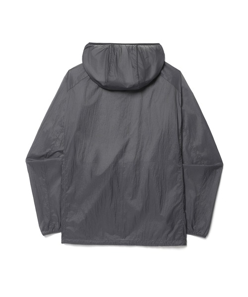 Snow Peak(スノーピーク)の「Snow Peak / Picolite Ultra-Light Windbreaker ピコライト超軽量ウィンドブレーカー 海外限定(マウンテンパーカー・メンズ・グレー/ダークネイビー・M/L)」の17枚目の写真