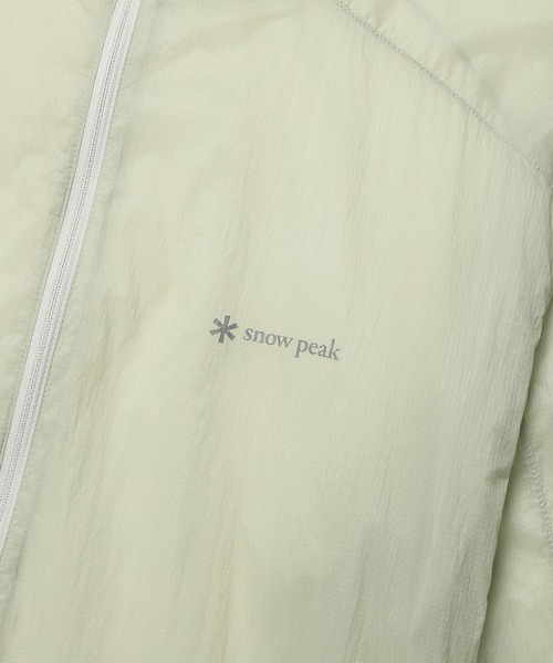 Snow Peak(スノーピーク)の「Snow Peak / Picolite Ultra-Light Windbreaker ピコライト超軽量ウィンドブレーカー 海外限定(マウンテンパーカー・メンズ・グレー/ダークネイビー・M/L)」の22枚目の写真