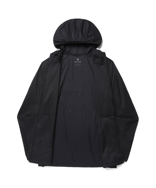 Snow Peak(スノーピーク)の「Snow Peak / Picolite Ultra-Light Windbreaker ピコライト超軽量ウィンドブレーカー 海外限定(マウンテンパーカー・メンズ・グレー/ダークネイビー・M/L)」の9枚目の写真