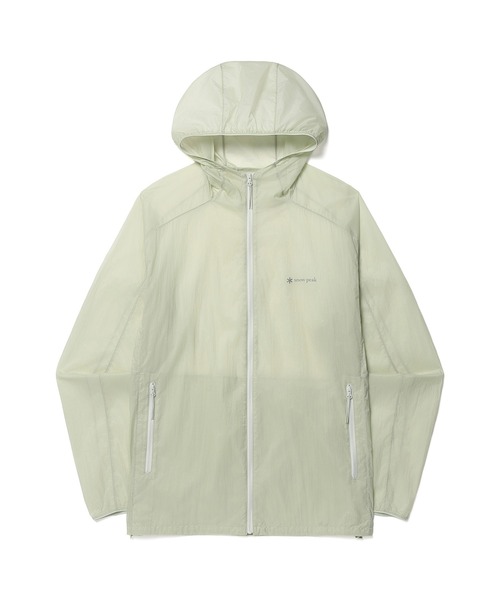 Snow Peak(スノーピーク)の「Snow Peak / Picolite Ultra-Light Windbreaker ピコライト超軽量ウィンドブレーカー 海外限定(マウンテンパーカー・メンズ・グレー/ダークネイビー・M/L)」の10枚目の写真