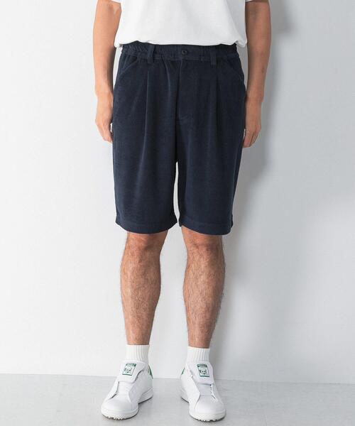 URBAN RESEARCH Sonny Label（アーバンリサーチサニーレーベル）の「OOPS　パイルショーツ（その他パンツ・メンズ・ブラック/グレー/ネイビー・X-LARGE/LARGE/MEDIUM）」の12枚目の写真