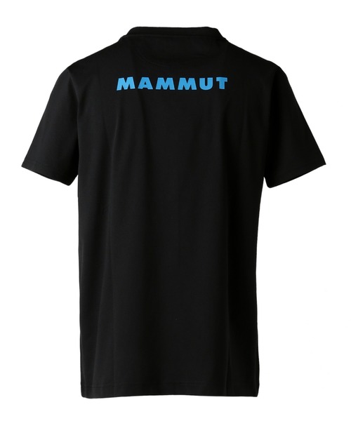 Mammut(マムート)の「【別注】マムート MAMMUT キューディーロゴプリントティシャツ AE 限定コラボ(Tシャツ/カットソー・メンズ・ブラック/ネイビー・M/L/LL)」の3枚目の写真