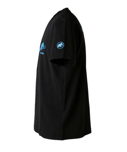 Mammut(マムート)の「【別注】マムート MAMMUT キューディーロゴプリントティシャツ AE 限定コラボ(Tシャツ/カットソー・メンズ・ブラック/ネイビー・M/L/LL)」の4枚目の写真