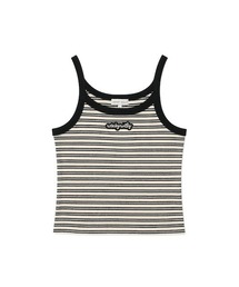 [GISELLEジゼル着用] WOMEN'S STRIPED SLEEVELESS