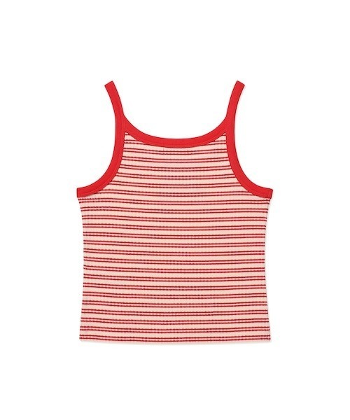 Wacky WiLLy（ワッキーウィリー）の「[GISELLEジゼル着用] WOMEN'S STRIPED SLEEVELESS（Tシャツ/カットソー・レディース・ブラック/レッド・FREE）」の10枚目の写真