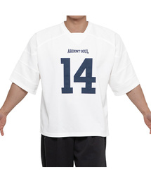 ARDENTSOUL（アーデントソウル）の「オーバーサイズフットボールジャージ 2カラー（Tシャツ/カットソー）」