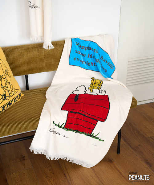 journal standard Furniture (ジャーナルスタンダードファニチャー)の「【PEANUTS×JOURNAL STANDARD FURNITURE】BATH TOWEL バスタオル(タオル・レディース・グリーン/ピンク/ブルー系その他/イエロー・FREE)」の2枚目の写真
