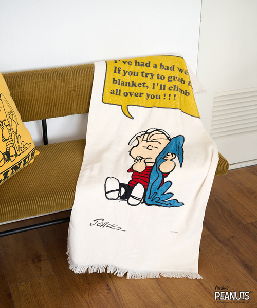 journal standard Furniture (ジャーナルスタンダードファニチャー)の「【PEANUTS×JOURNAL STANDARD FURNITURE】BATH TOWEL バスタオル(タオル・レディース・グリーン/ピンク/ブルー系その他/イエロー・FREE)」の3枚目の写真