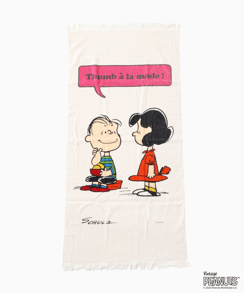 journal standard Furniture (ジャーナルスタンダードファニチャー)の「【PEANUTS×JOURNAL STANDARD FURNITURE】BATH TOWEL バスタオル(タオル・レディース・グリーン/ピンク/ブルー系その他/イエロー・FREE)」の7枚目の写真